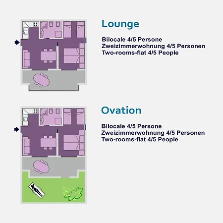 Апартаменти Comfy Ground-floor Steps Form The *